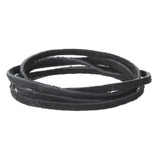 Realeather Suede 1/8" Lace 8yd Black