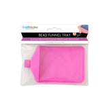 Craft Medley Bead Funnel Tray w/Cap