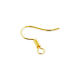 Gold Fish Hook Earrings 45/pk