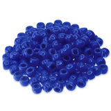 Crow/Pony Beads Opaque Royal Blue 175/pk