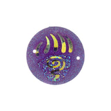 Sew-On Stone Bear Paw Sparkle 25mm Purple AB 10/pk