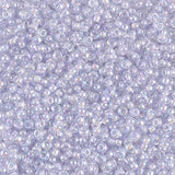 11/0 Miyuki Seed Beads #2211 Lavender Lined AB 22g