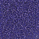 11/0 Miyuki Seed Beads #1446 Silver Lined Red Violet 22g