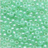 6/0 Toho Seed Beads #144 Ceylon Celery Green 8-9g Vial