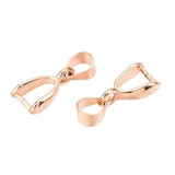 Pinch Bail 15mm Light Gold 10/pk