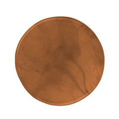 Resin Cabochons Round 18mm Matte Marble Dark Amber 10/pk