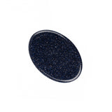 Gemstone Cabs, Oval 13x18mm Goldstone Blue (Synthetic/Dyed) 2/pk