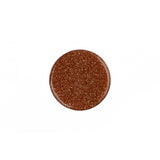 Gemstone Cabs, Round 12mm Goldstone (Synthetic) 2/pk