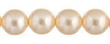 Czech Glass Pearls 8mm Cream 22/Strand