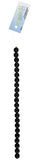 Czech Glass Pearls 8mm Black 22/Strand