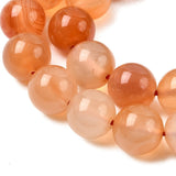10mm Cornaline (Naturel/Teint) Perles 15-16" Brin