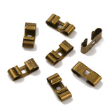 Bolo Slide Low Profile Antique Brass 10/pk