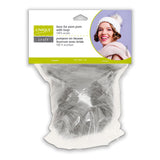 Pom Pom Faux Fur 5" Grey