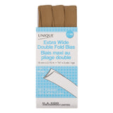 Extra Wide Double Fold Bias Tape Taupe 3yds