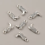 Cowboy Boot Metal Charm 18x11mm 5/pk