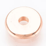 Metal Disc Spacers 8mm Rose Gold Plated 20/pk