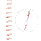 Crystal Lane Petals 12x16mm Pink & Red 7in