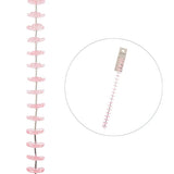 Crystal Lane Flower Caps 13mm Pink 7in