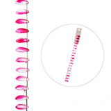 Crystal Lane Teardrop 8x14mm Red 7in