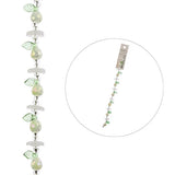 Crystal Lane Flower Caps & Pears White 7in
