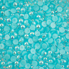Crystal Lane DIY Flat Back Pearls 5mm Light Blue AB 575/pk