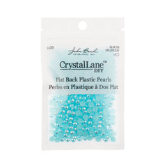 Crystal Lane DIY Flat Back Pearls 5mm Light Blue AB 575/pk