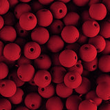 Czech Glass Beads 8mm Round Velvet Cherry 23/Strand