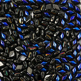 Matubo Czech Gemduo Beads Jet Azuro 13g