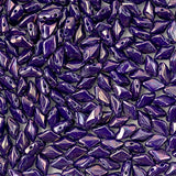 Matubo Czech Gemduo Beads Opaque Blue Nebula 13g