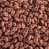 Matubo Czech Superduo Beads Crystal Bronze Vintage Copper 22g