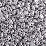 Matubo Czech Superduo Beads Crystal Bronze Aluminum 22g