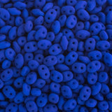 Matubo Czech Superduo Beads Alabaster Blue Neon 22g
