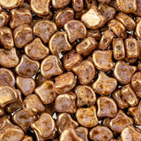 Matubo Czech Ginko Beads Senegal Brown Violet 12g