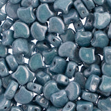 Matubo Czech Ginko Beads Chalk Blue Luster 12g