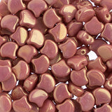 Matubo Czech Ginko Beads Chalk Red Luster 12g