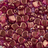 Matubo Czech Ginko Beads Crystal Halo French Rose 12g