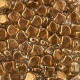 Matubo Czech Ginko Beads Crystal Halo Champagne 12g