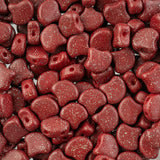 Matubo Czech Ginko Beads Stardance Maroon 12g