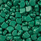 Matubo Czech Ginko Beads Stardance Emerald 12g