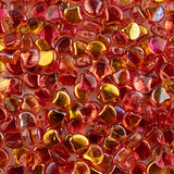 Matubo Czech Ginko Beads Summer Rainbow Orange 12g