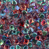 Matubo Czech Ginko Beads Summer Rainbow Dark Violet 12g