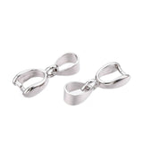 Pinch Bail 15mm Nickel 10/pk