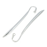 Bookmark Plain 4.75" Antique Silver 5/pk