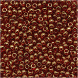 8/0 Toho Seed Beads #329 Gold Luster African Sunset 8-9g Vial