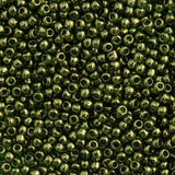 6/0 Toho Seed Beads #333 Gold Lustered Fern 8-9g Vial