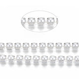 Metal Pearl Banding 4mm Silver 10yd/pk