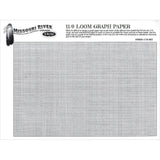 Graph Paper 11/0 Bead Loom / Lazy Stitch 10/pk