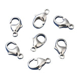 Sterling Silver Clasp, 12mm Lobster 1/pk
