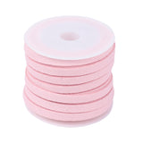 Faux Suede 5mm Lace 5m Pink