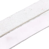 Faux Leather Lace 10mm White 1m